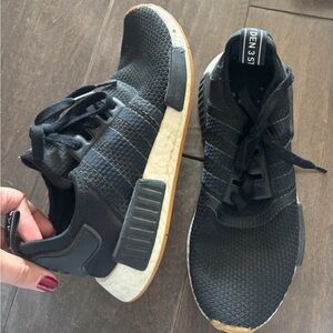 Adidas black shoes